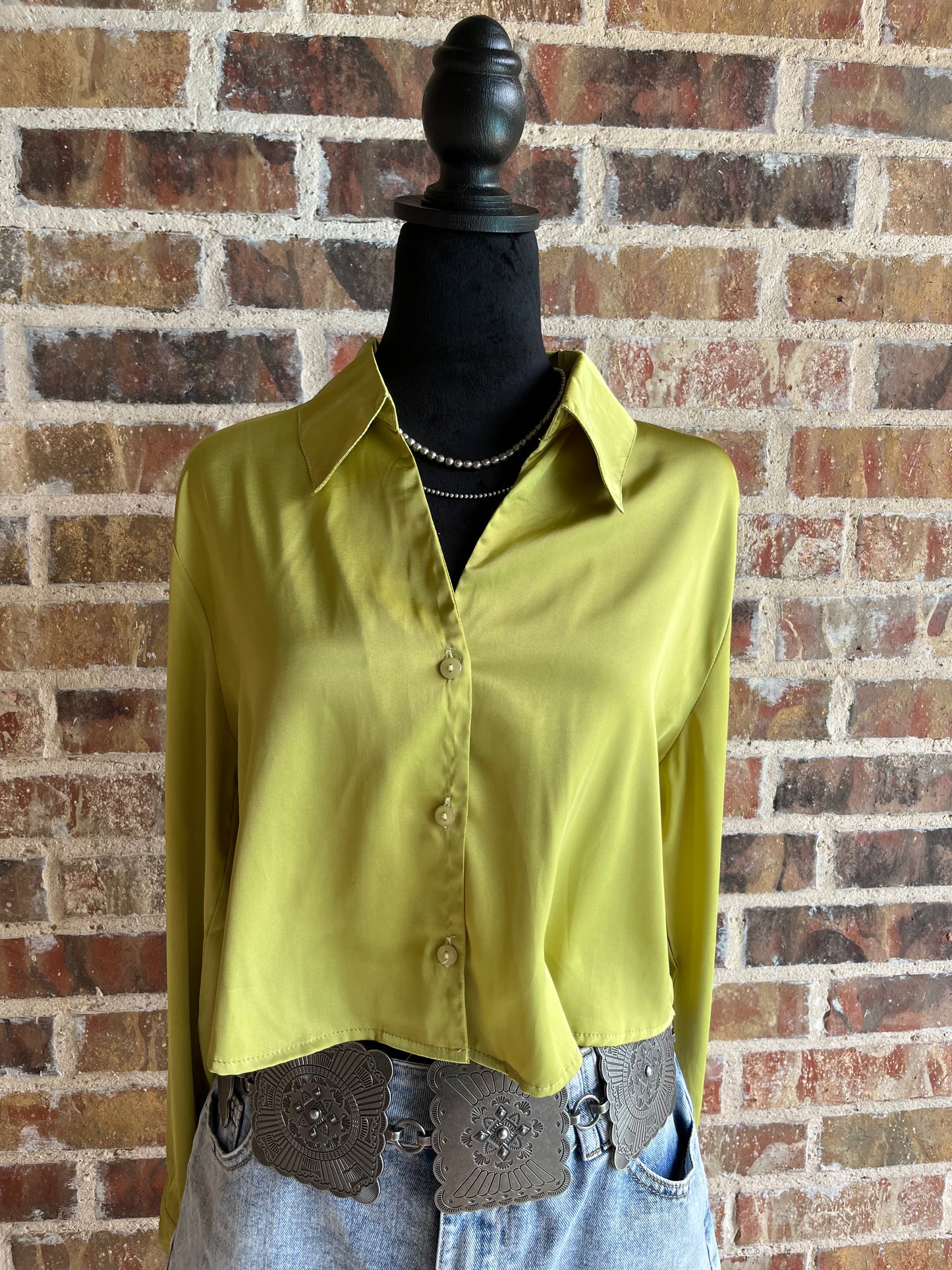 Cactus Cutaway Top
