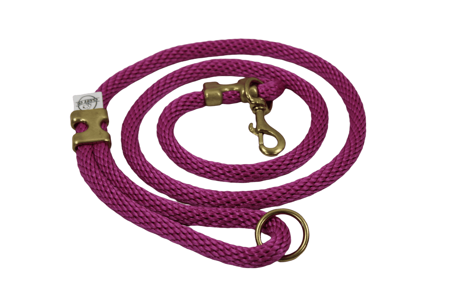 Large Solid Braid Dog Leash - Cluff CO LLC