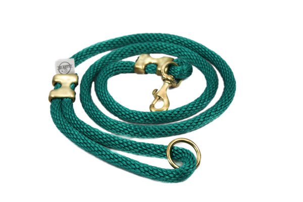 Large Solid Braid Dog Leash - Cluff CO LLC