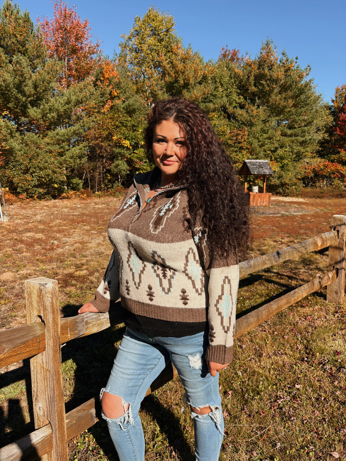 Saddleback Aztec Knit