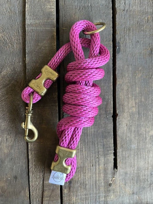 Large Solid Braid Dog Leash - Cluff CO LLC