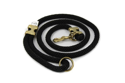 Large Solid Braid Dog Leash - Cluff CO LLC