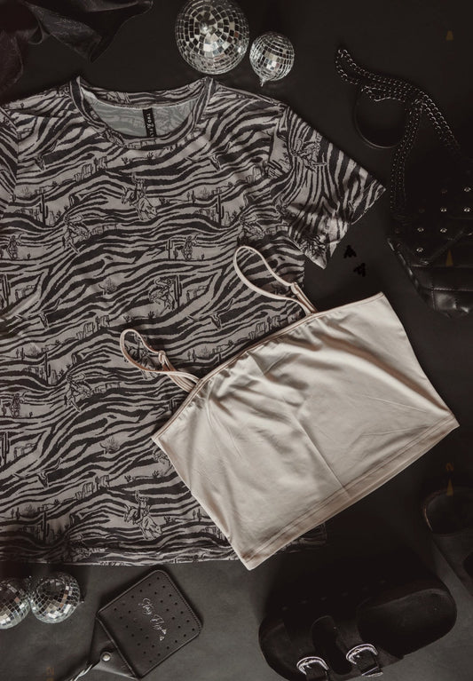 Lets Get Mesh Wild Tee - Cluff CO LLC