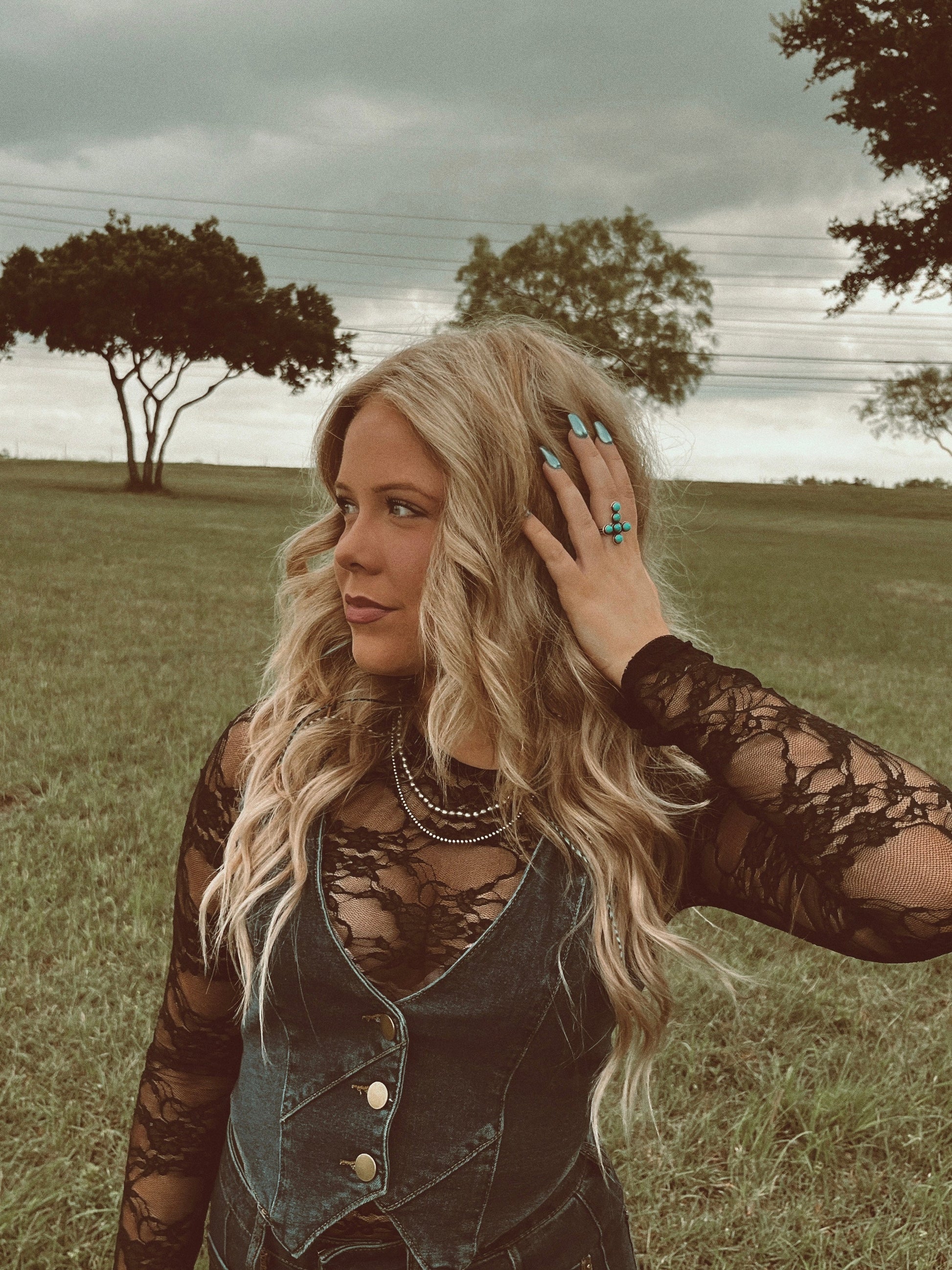 Midnight Mustang Lace Bodysuit - Cluff CO LLC