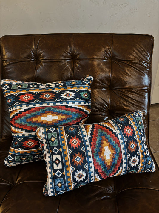 Multicolor Southwestern Pillow - Cluff CO LLC