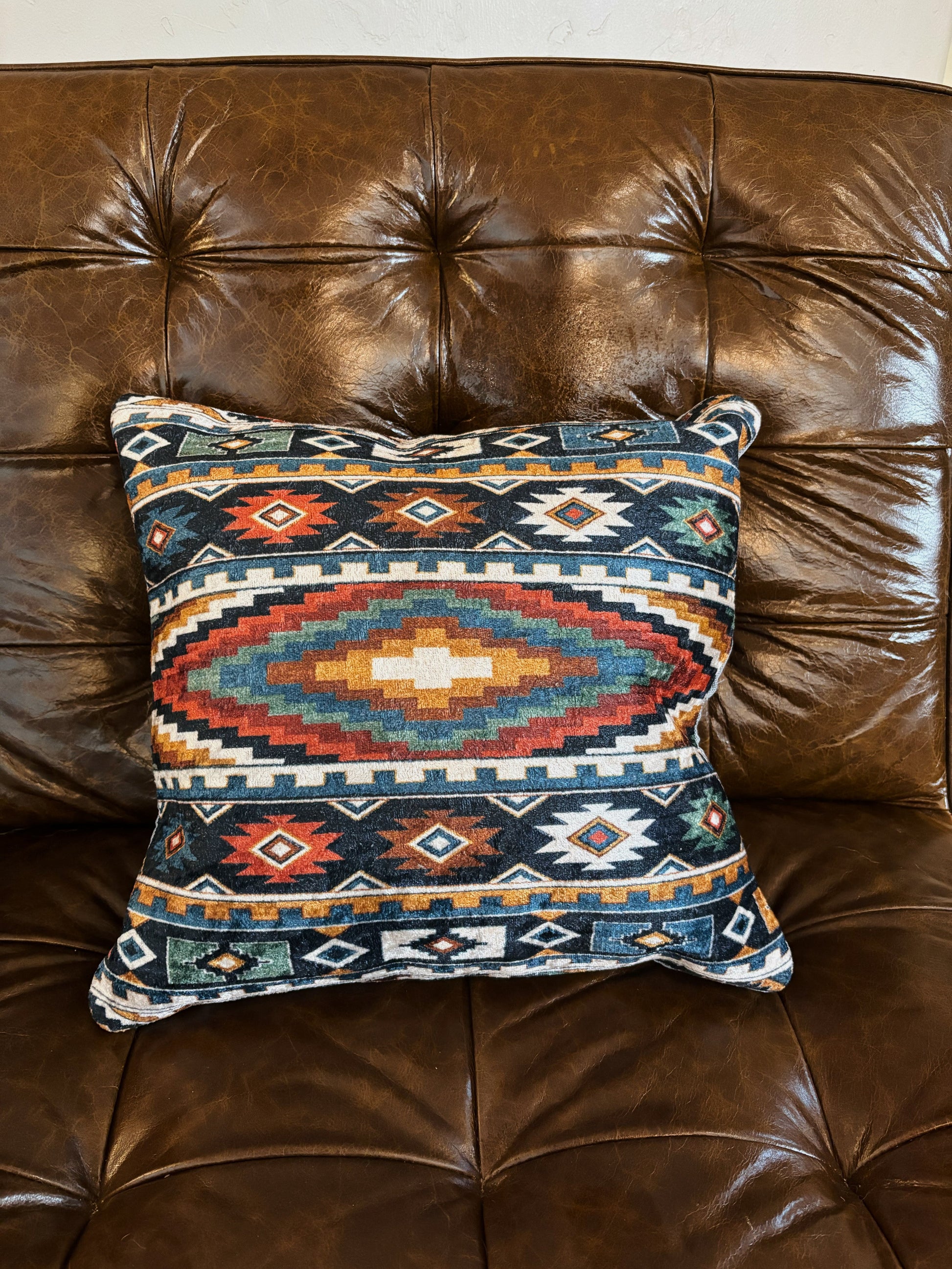 Multicolor Southwestern Pillow - Cluff CO LLC