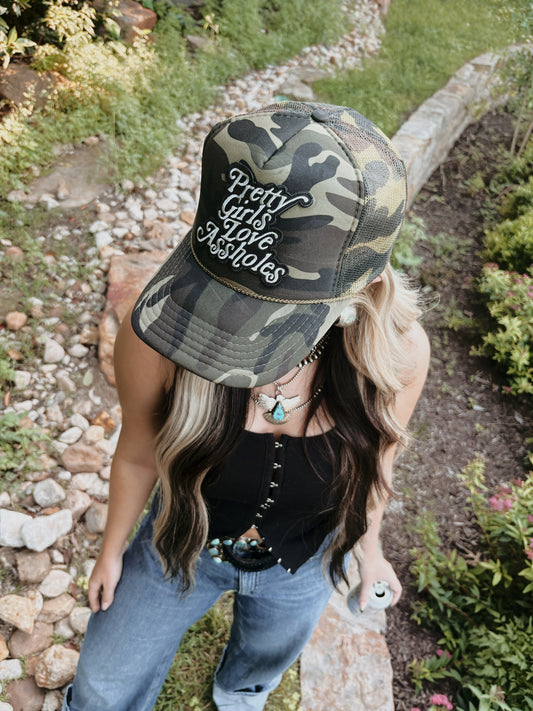 Pretty Girls Love A$$holes Cap - Cluff CO LLC