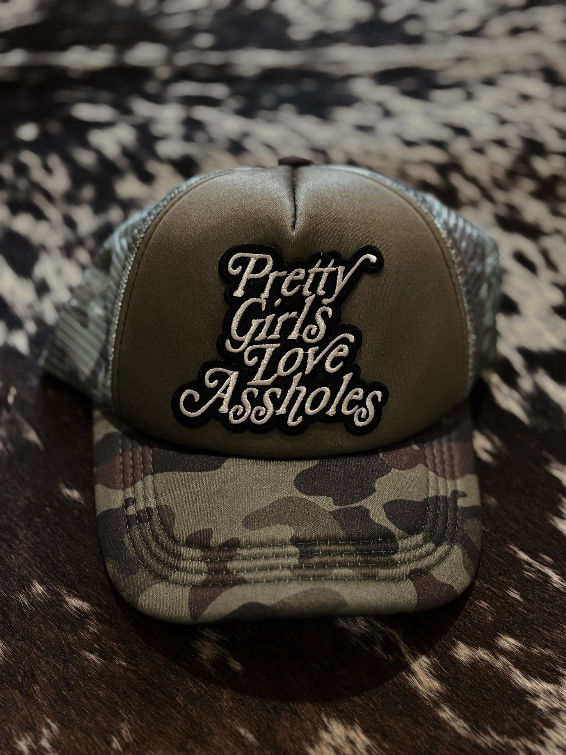 Pretty Girls Love A$$holes Cap - Cluff CO LLC