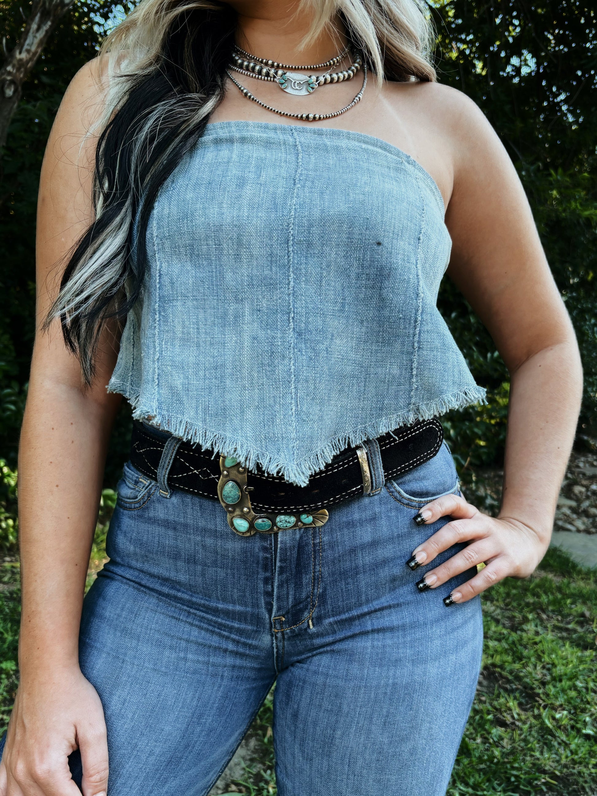 Vintage Tie Top - Cluff CO LLC