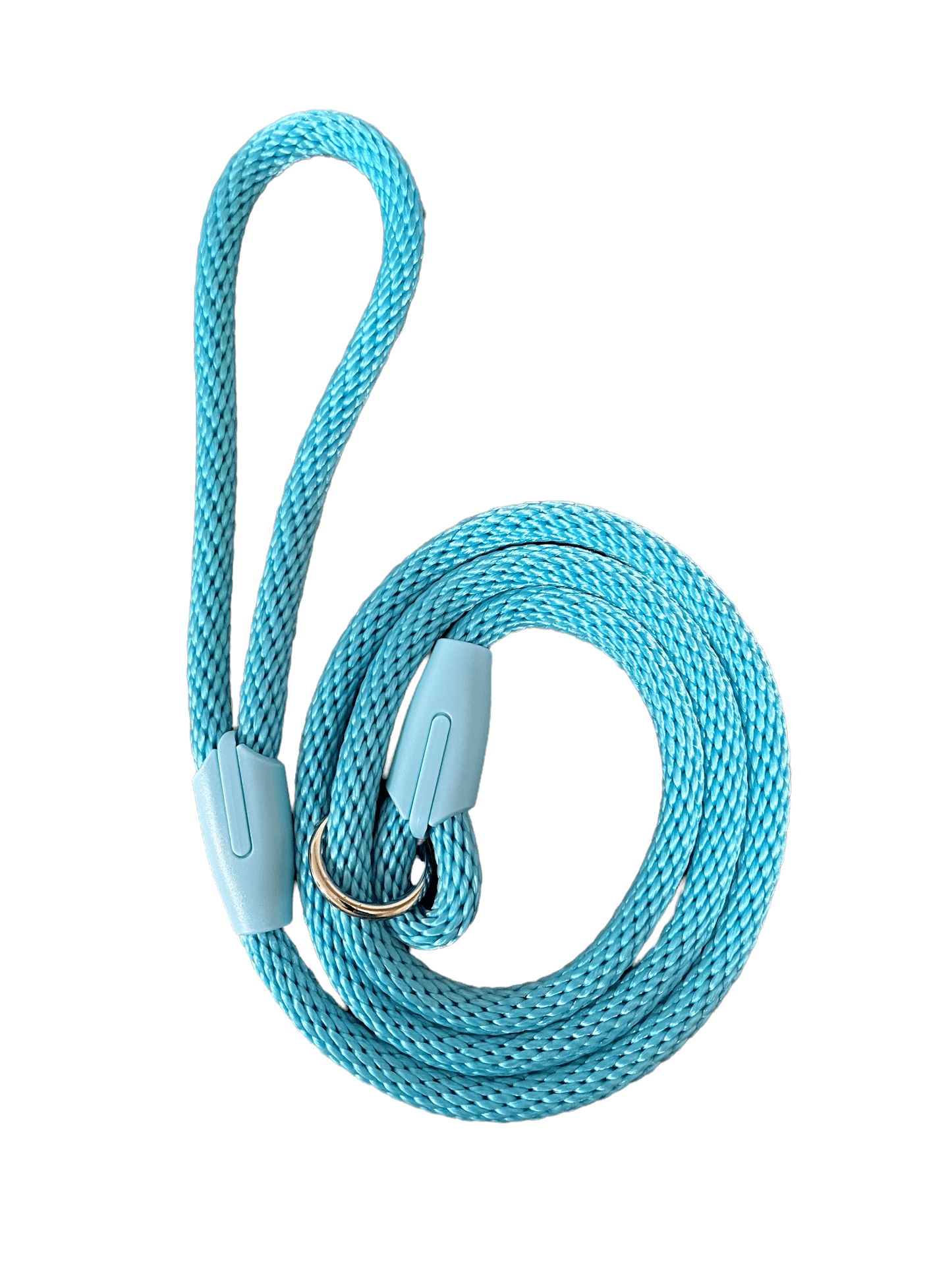 Aqua Solid Braid - Slip Leash - Cluff CO LLC