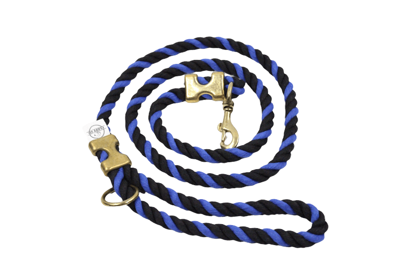 Back the Blue Rope Leash - Made in the USA - Cluff CO LLC