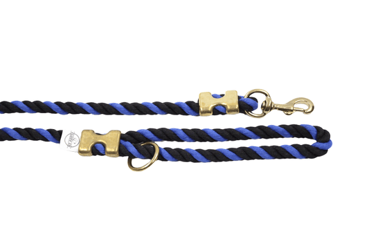 Back the Blue Rope Leash - Made in the USA - Cluff CO LLC