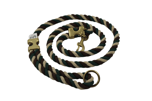 Camouflage Rope Leash - Made in the USA - Cluff CO LLC