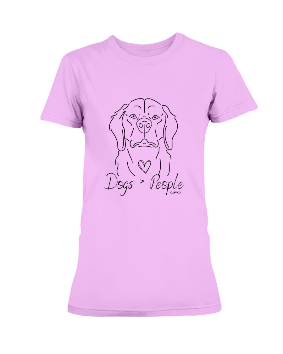 Dogs > People T-Shirt - Cluff CO LLC
