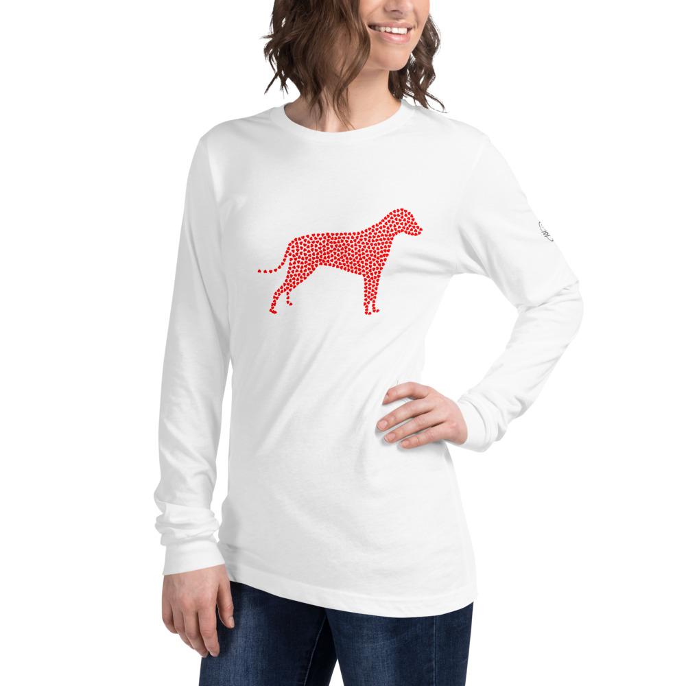 I Love Dogs Long Sleeve - Unisex Long Sleeve Tee - Cluff CO LLC
