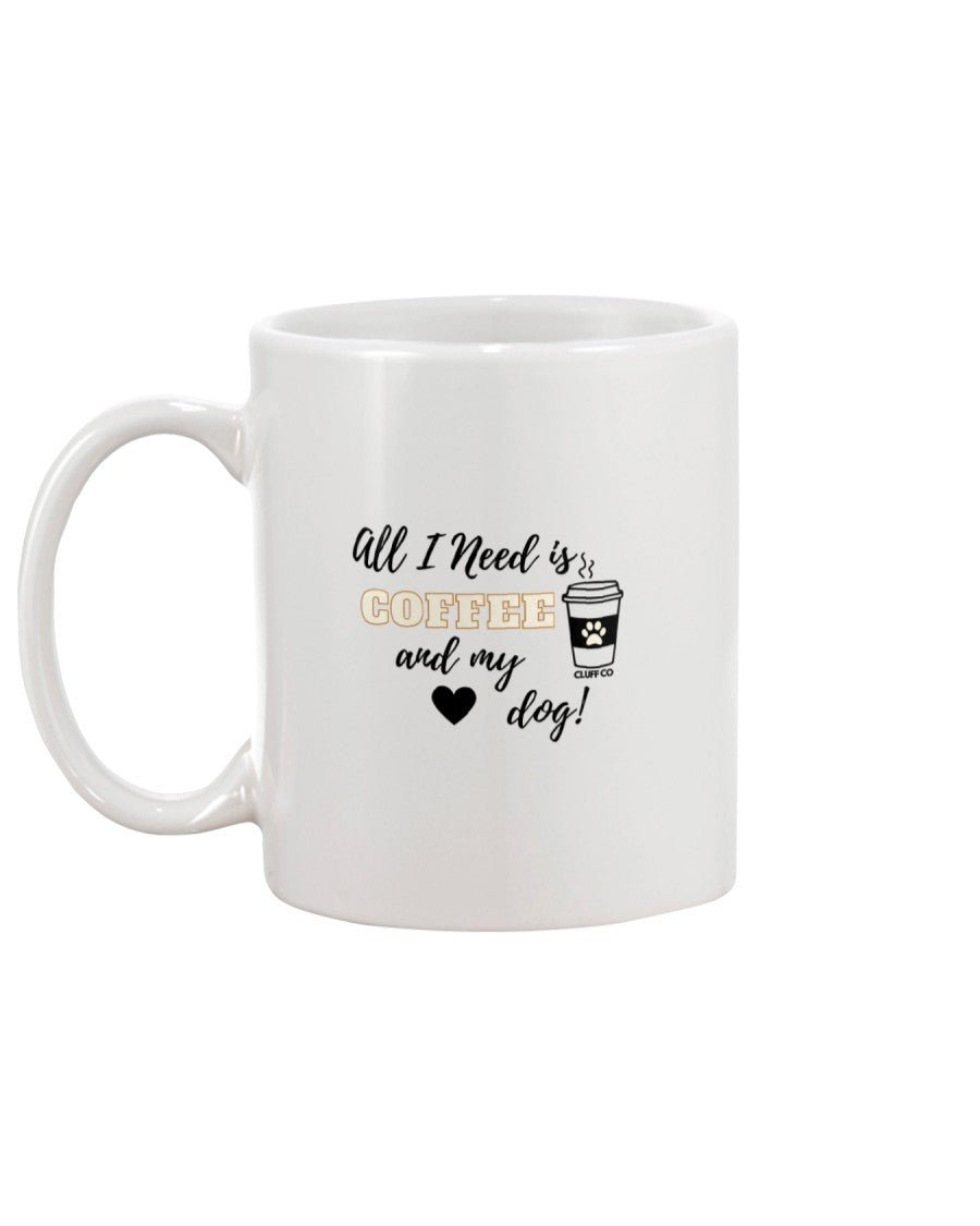 My Coffee & My Dog - 15oz Ceramic Mug - Cluff CO LLC