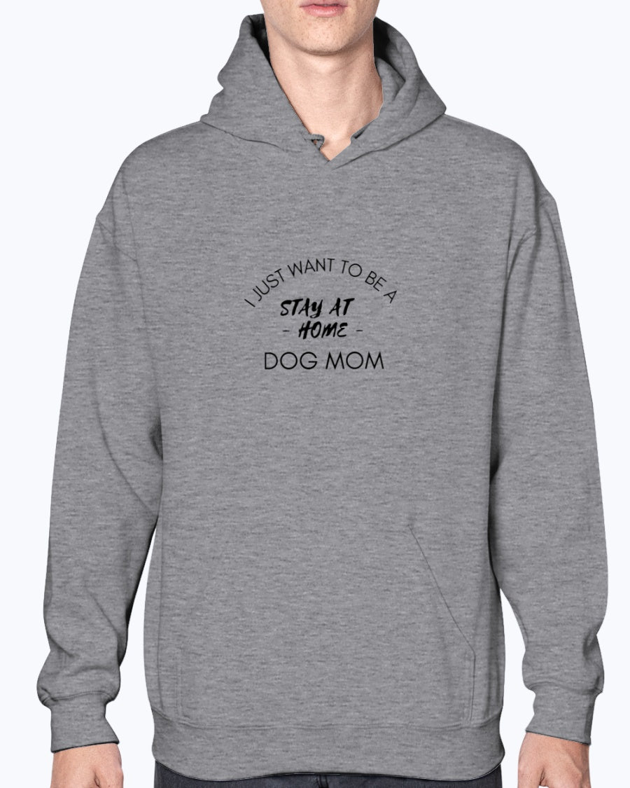 Stay at Home Dog Mom Hoodie - Cluff CO LLC
